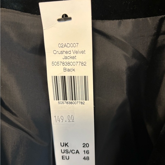 Crushed Velvet Jacket - Picture 5 of 5